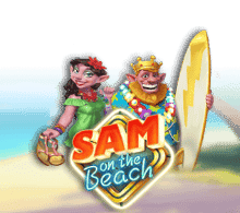Slot Sam on the Beach